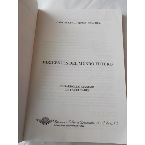 Dirigentes del Mundo Futuro Carlos Cuauhtemoc Sanchez DMF Diamante 1999 - Picture 5 of 6